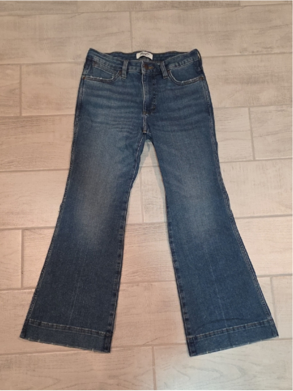 Wrangler Retro High Rise Trouser Women's Size 28x30 Strerch Western